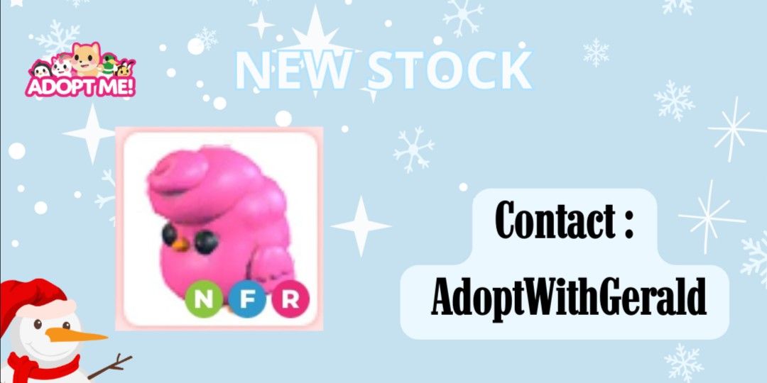 Candyfloss Chick NFR - Adopt Me