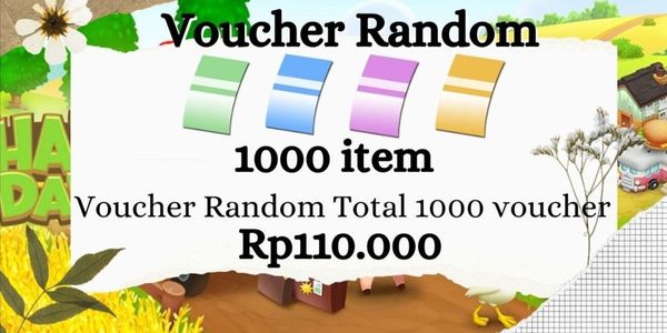 Voucher Random Total 1000 item