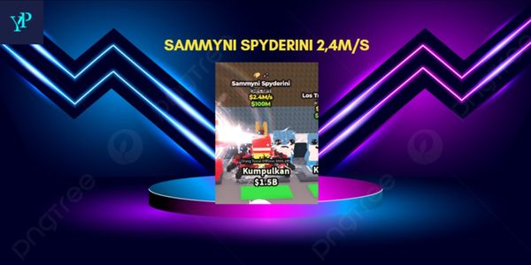 Sammyni Spyderini 2.4m/s STEAL A BRAINROT
