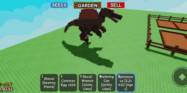 Spinosaurus New Limited Pet Big Size | Grow A Garden