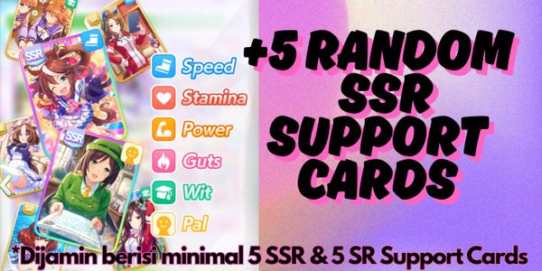 [GLOBAL] [STARTER] +5 RANDOM SSR ACCOUNT Umamusume: Pretty Derby
