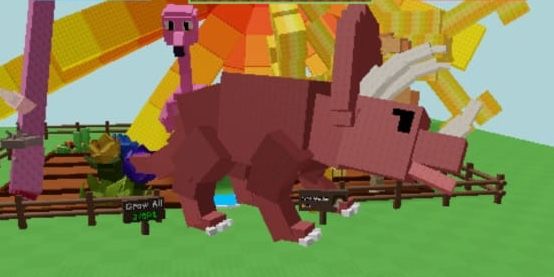 Titan Triceratops | Grow A Garden Pets