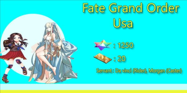 [NA]Akun Fate grand order