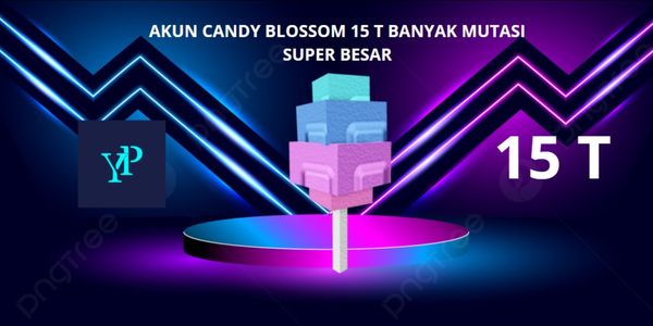 Akun Grow A Garden With 15T Coins / 1 Candy Blossom In Backpack
