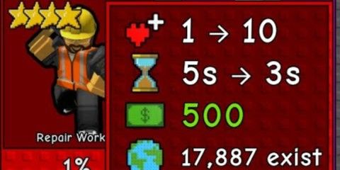 Garden Tower Defense - Repair Worker
