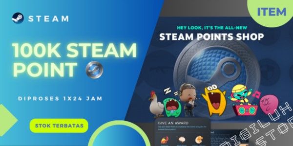 100,000 Steam Points
