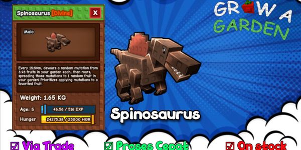 Spinosaurus - Grow A Garden