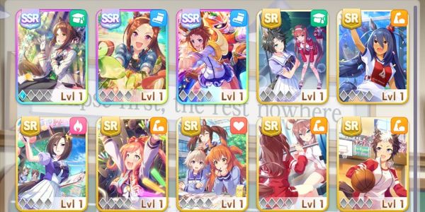 [GLOBAL] [STARTER] Umamusume: Pretty Derby 2x FINE MOTION (LB1) + SAKURA BAKUSHIN O + BIKO PEGASUS + 14 SR CARDS