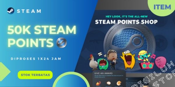 50,000 Steam Points