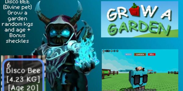 Disco Bee (Divine Pet) Grow a garden RBL