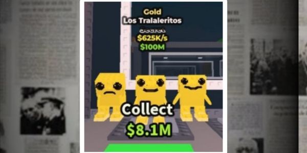 Los Tralaleritos Gold | (Steal a Brainrot)