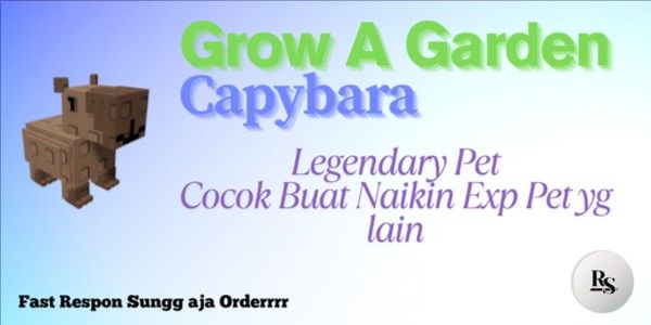 Capybara Legendary Pet ( Grow A Garden )