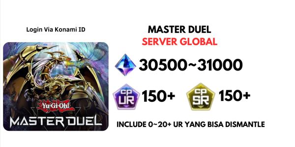 Akun Timbunan Yugioh Master Duel