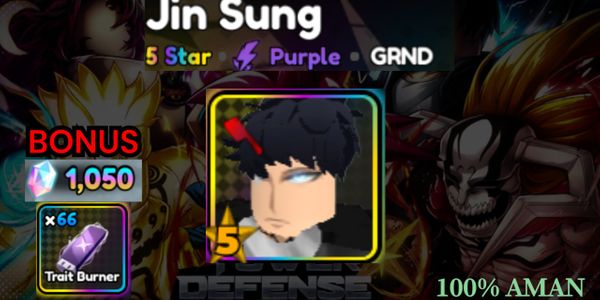 Akun Starter BLOODLUST Jin Sung (SJW) I All Star Tower Defense X