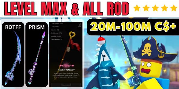 Buy Account Account Fisch level MAX+ NUKE + ROTFF Fisch 3339927 | itemku