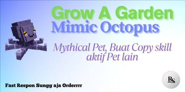 Mimic Octopus Mythical Pet (Grow A Garden)