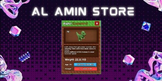 TITAN RAPTOR PETS - Grow A Garden