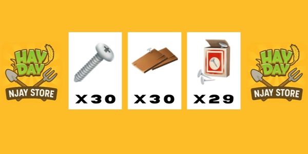 Package Upgrade Silo 89 Pcs (Nail, Screw, Wood Panel)