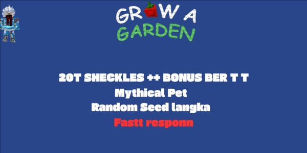 Akun Stater 20 T ++ Sheckless + Mytichal Pet