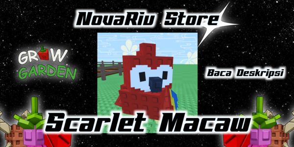 Scarlet Macaw | Grow A Garden