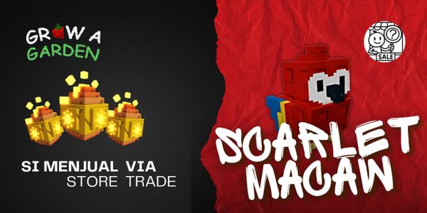 Scarlet Macaw | Grow a Garden
