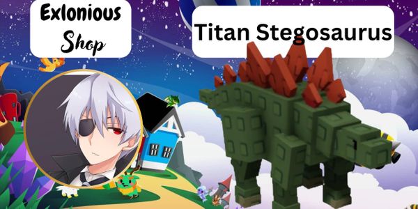 Titan (Huge) Stegosaurus (Legendary) | Grow A Garden