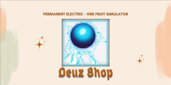 Permanent Electric Fruit - One Fruit Simulator