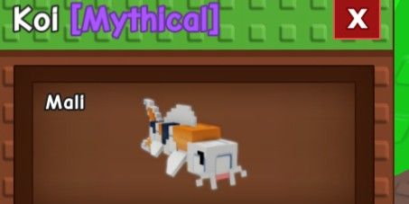 Koi (limited mythical zen event)