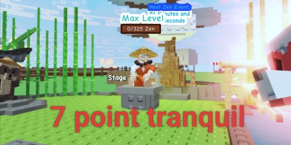7 point tranquil | Grow A Garden