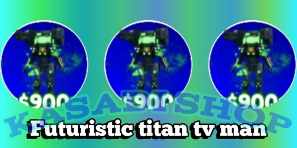 Futuristic Titan Tv Man-Toilet tower defense