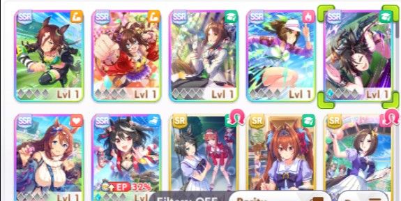 (GLOBAL) Uma Musume Pretty Derby | Starter Kitasan LB1 + Fine Motion + Super Creek