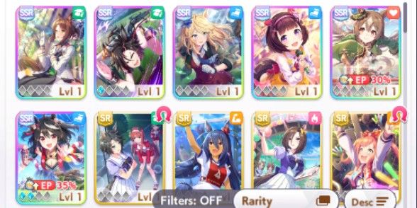 (GLOBAL) Uma Musume Pretty Derby | Starter Kitasan LB2 + Fine Motion
