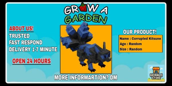 Corrupted Kitsune - Grow A Garden