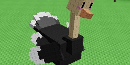 Huge Ostrich (9KG) - Grow a Garden