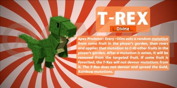 T-Rex | Pets | Grow A Garden