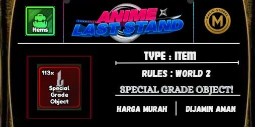 Special Grade Object