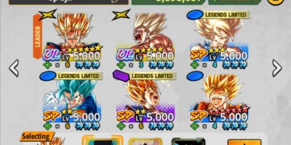 Ultra Vegito & Goku UL SSJ Full Power + 3 LL | 31K CC | Android | Bandai Only