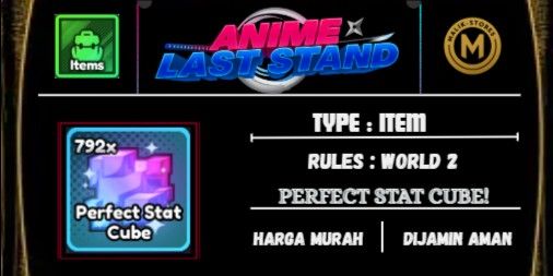 Perfect Stat Cube