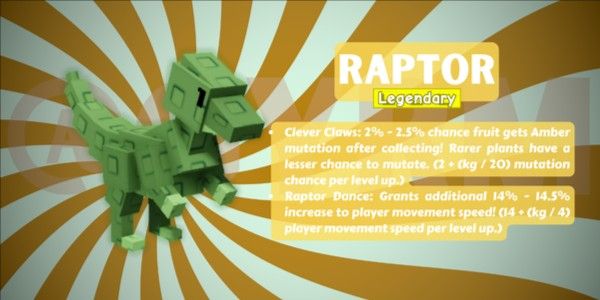 Godly Raptor | Pets | Grow A Garden