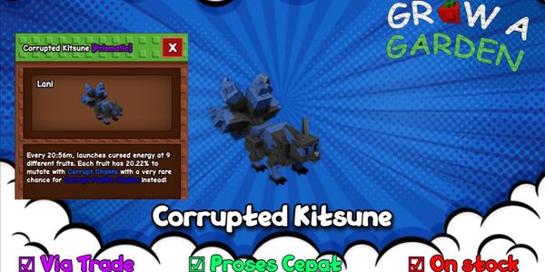 Corrupted Kitsune - Grow A Garden