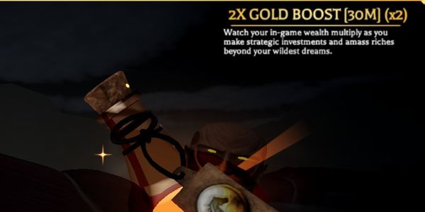 2X Gold Boost 30 Minutes