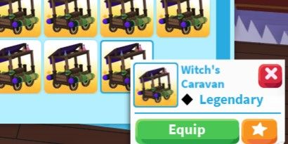 Witch's caravan (Legendary)-Adopt me