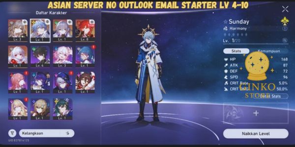 Asian Starter||Sunday And Random SSR TL 4-10