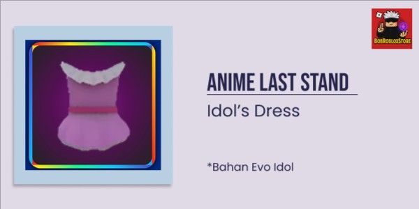 Idol's Dress Anime Last Stand