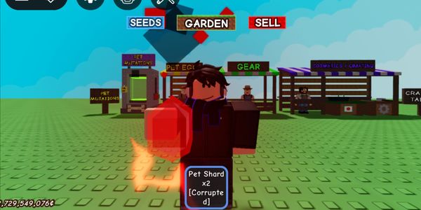 Pet shard corrupted - Grow a garden