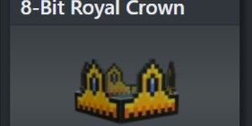 Buy Item RBL 8 Bit Royal Crown Item Limited Roblox 3698677 Itemku Thumbnail 