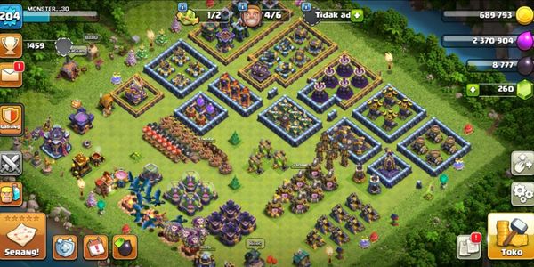 Town Hall 15 XP 204
