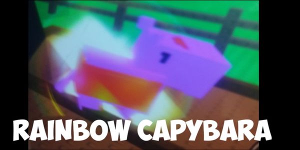 RAINBOW CAPYBARA - Grow A Garden