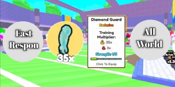 All World Diamond Guard (35x) | Arm Wrestle Simulator