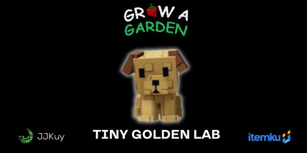 TINY GOLDEN LAB Grow a Garden